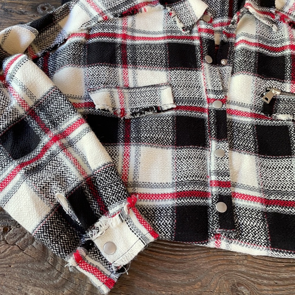 Zara Plaid mini/tunic NWOT - Picture 10 of 13